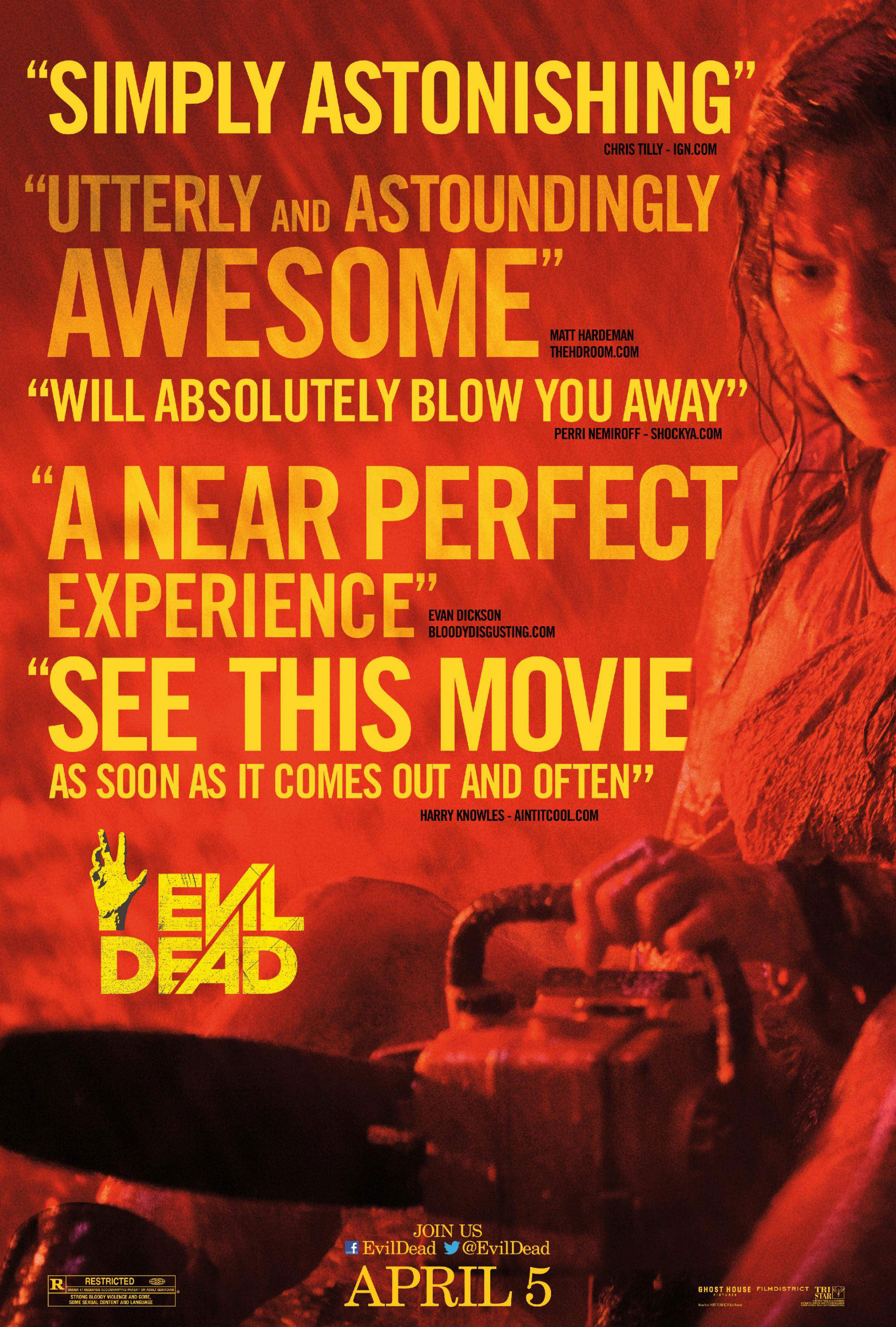 movie posters with critic quotes