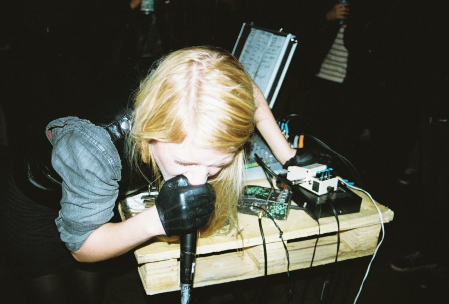 Pharmakon and Sacred Bones team up to bring fear, pain, and suffering to your ears on Abandon, because you deserve it