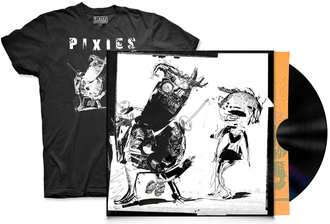 Pixies drop new four-track EP, available now on band's mildly enhanced web destination