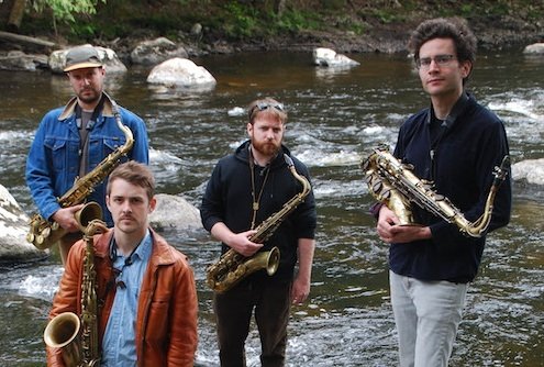 NNA and New Amsterdam release debut album from tenor sax quartet Battle Trance