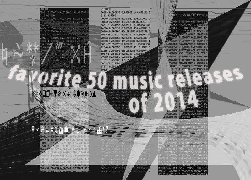 2014: Favorite 50 Music Releases of 2014, Staff Feature, Tiny Mix Tapes