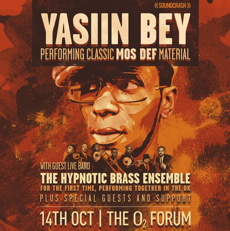Yasiin Bey  O2 Forum Kentish Town