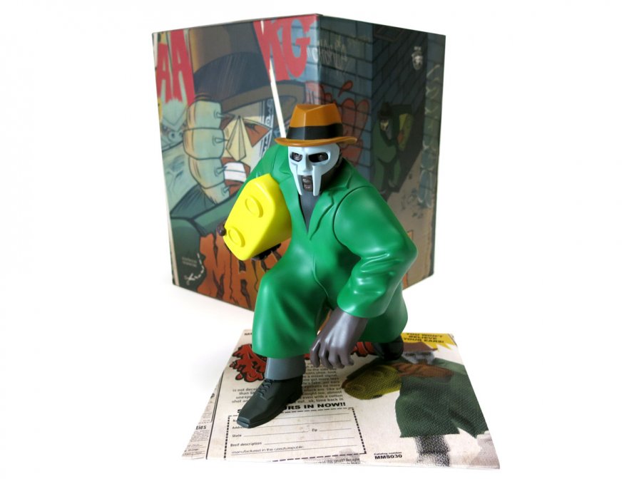 Madlib and DOOM reunite to wreak havok with "Avalanche" and an action figure