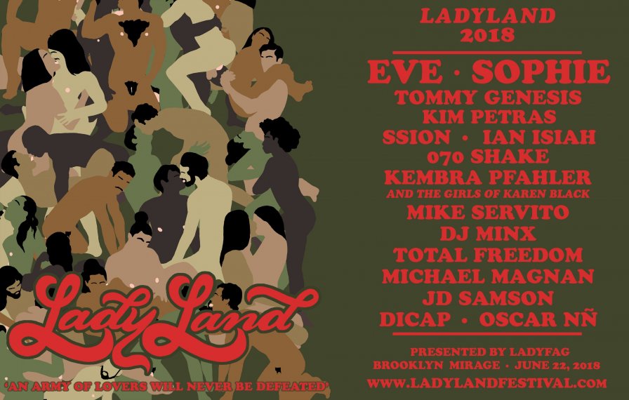 LadyLand Festival to debut in NYC this June with SOPHIE, Eve, SSION