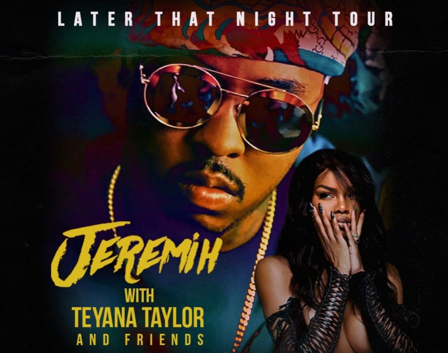 Jeremih announces tour with Teyana Taylor and friends