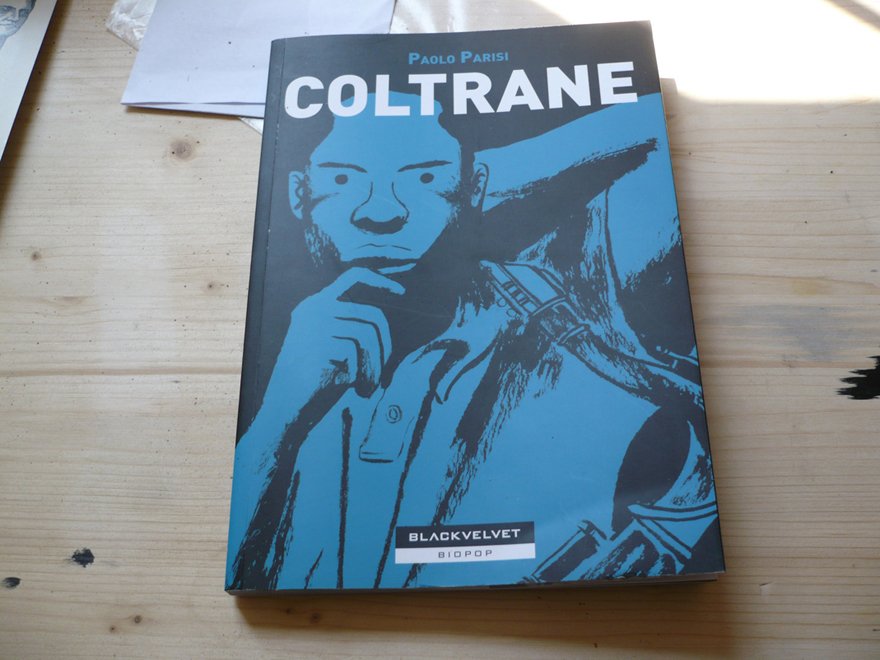 John Coltrane graphic novel to teach nerds and losers about the jazz legend in January