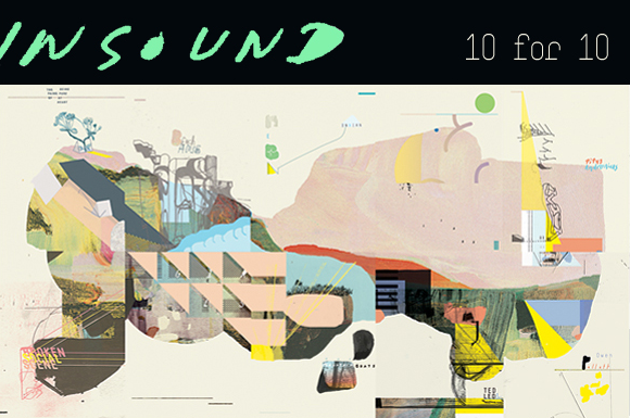 Insound announces "10 for 10" design series featuring ALL THE HOTTEST ACTS IN INDIE ROCK! 