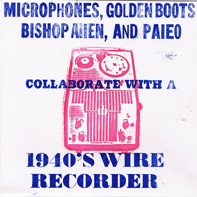 The Microphones and Bishop Allen lead charge against old-timey recording equipment with 7-inch single recorded on old-timey recording equipment