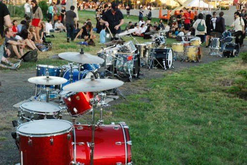 Boredoms continue their series of numerical drum circles with 111 Boadrum on 11.11.11