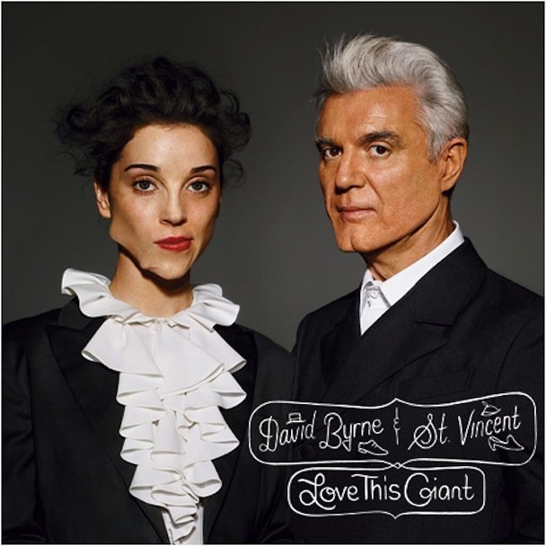 David Byrne and St. Vincent to release Love This Giant in September; can someone tell me what's with the album cover?